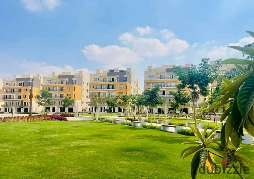 شقة للبيع في كمبوند تالة التوسعات الشمالية علي جمال عبد الناصر و المحور المركزي اكتوبر قرب الشيخ زايد و ماونتن فيو سوديك اركان كيان دهشور جهينة 0