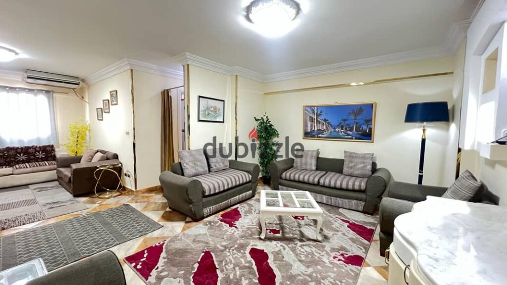 للأيجار المفروش المميز شارع مصطفى كامل برج حديث البناء 120 متر 0