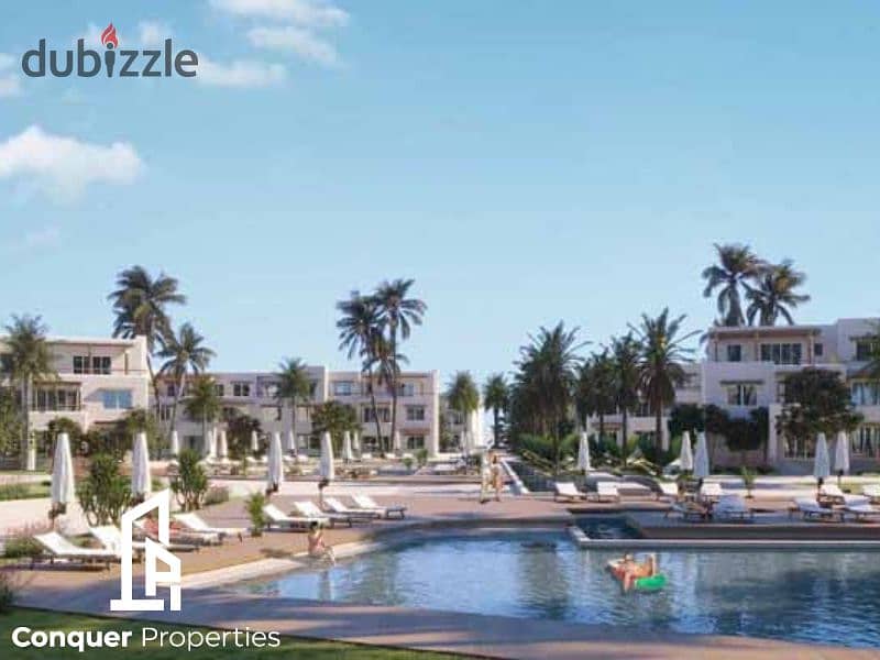 شاليه للبيع في هاسيندا ويست بفيو علي البحر 0