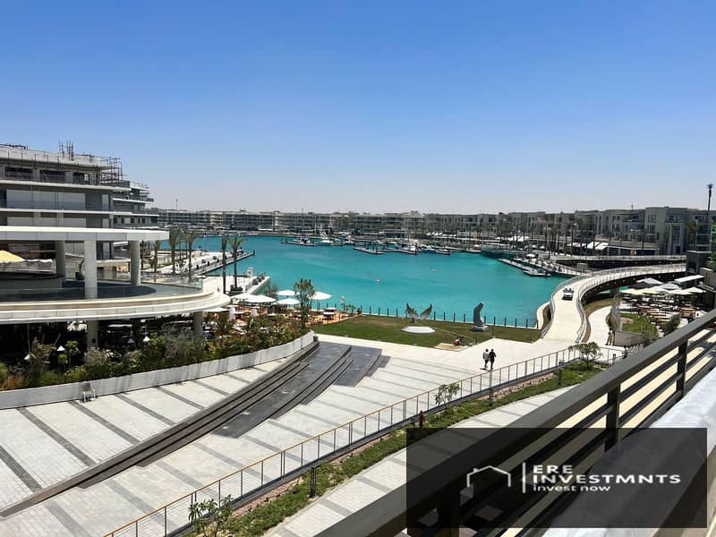 شاليه الترا سوبر لوكس مفروش بالكامل باقل من سعر السوق جاهزه للاستلام والسكن   في مراسي مارينا1 -  اوبن فيو 0