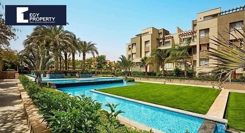 شقه للبيع 130م تشطيب كامل موقع متميز في سوان ليك حسن علام القاهرة الجديدة 0