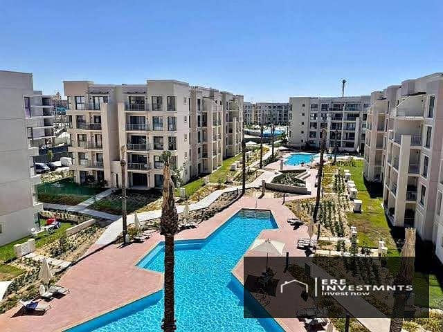 شاليه بحري مفروش بجميع الاجهزه للبيع علي البوول مباشره في مراسي (مارينا ويست )  الساحل الشمالي - جاهز للاستلام والسكن فورا باقل سعر 0