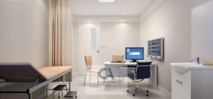 عيادة للإيجار 80م متشطبة جاهزة للانتقال على شارع التسعين قريبة من مستشفى الجوي – التجمع الخامس 120,000 ج.م