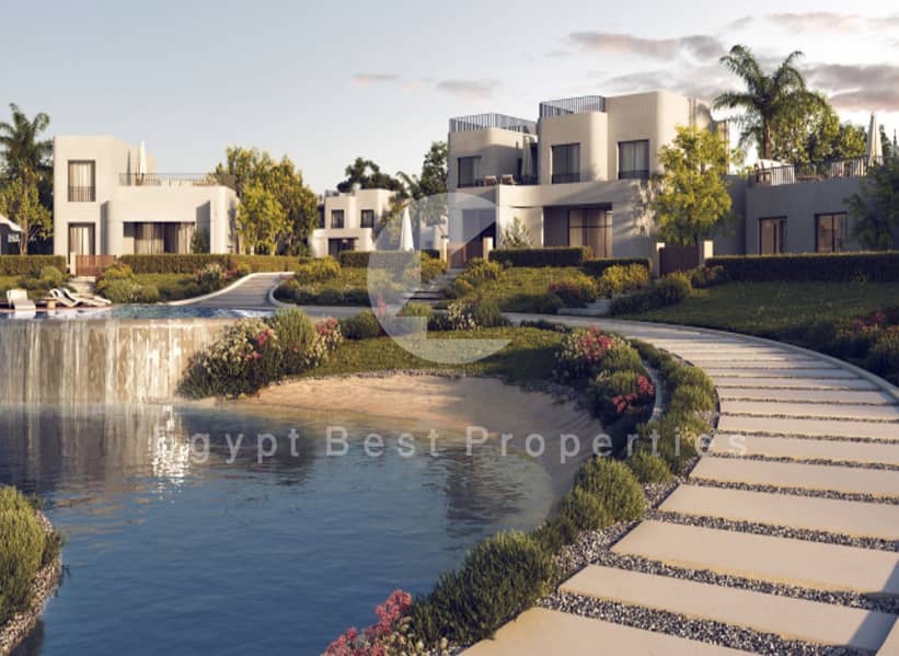 فيلا للبيع فيو مميز على البحر بقسط على 8 سنين 0