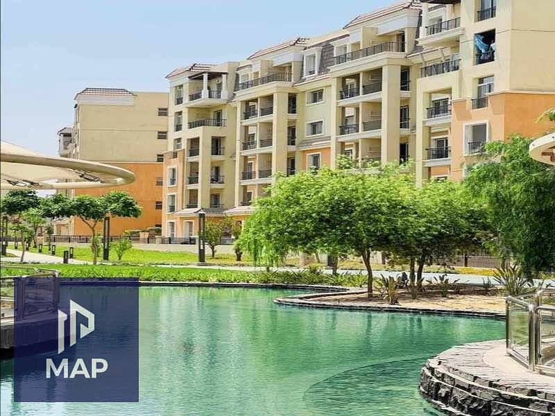 الشقة 175متر في كمبوند سراي جنب مدينتي مباشرة ســــور X ســـــور مع مدينتي على اطول فترة سدادتصل ل12سنة واقل قسط شهرى 0