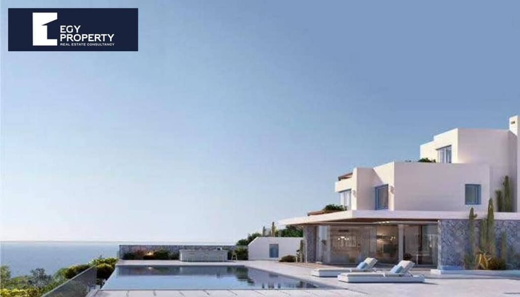 فيلا للبيع بمساحة 200 متر في ماونتن فيو الساحل الشمالي بالتقسيط حتى 2031 0