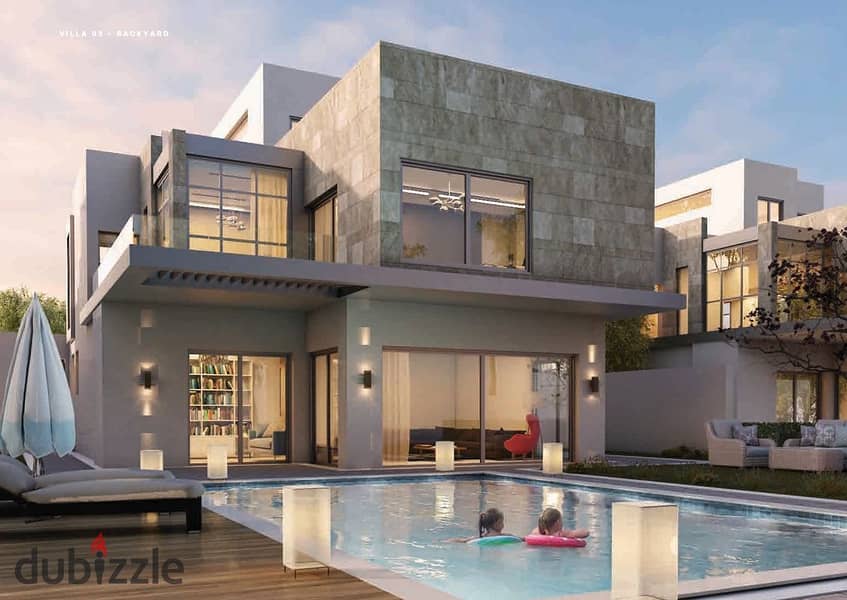 امتلك تاون هاوس جاهز للسكن في كومبوند AL KARMA GATES خطوات من بيفرلي هيلز 0