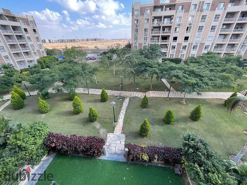 #للبيع شقة 96 متر ممتازة جدا  مدينتي B7 – كاااش – فيو وااايد جاردن قريبة الخدمات والspine  0