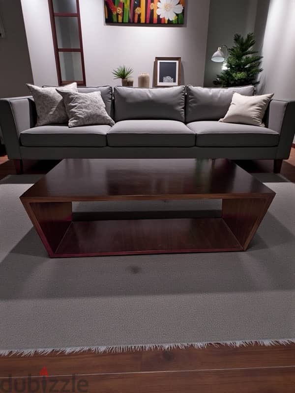 Natural wood new table 120 x 70 cm 0