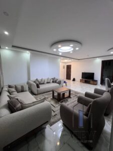 من المالك شقة مفروش للايجار فيو عباس العقاد برج حديث 65,000 ج.م