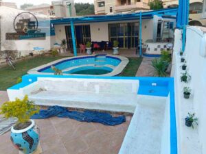 فيلا بحمام سباحه وحديقه على البحر مباشره مدخل خاص للشط عجميستا شهر العسل البيطاش العجمي الإسكندرية 1,800 ج.م