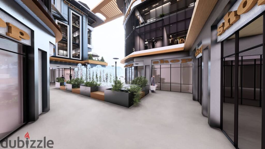 محل تجاري  للبيع– الدور الاول  – مساحه 15 م  – مول ركاز الشروق 3 0