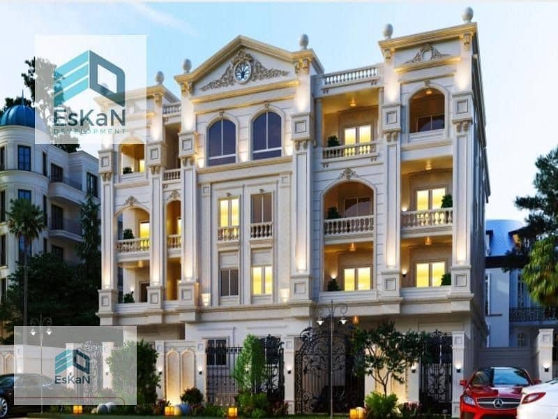 علي حديقة _ برخصة المباني-وتصريح الحفر _ 3 شقق في الدور _ بالقرب من التسعين الشمالي و طريق النوادي _ بيت الوطن _ القاهرة الجديدة 0