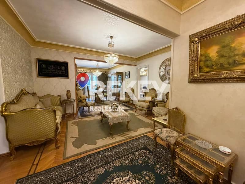 شقة للبيع 165 م في ميامي - جمال عبد الناصر رئيسي 0