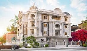 21,500,000 ج.م 4شقق بالدور – ناصيه صريحه -بالقرب من شارع 60م -ارض للبيع – بيت الوطن التجمع الخامس