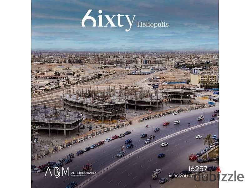 مكتب للبيع 65 متر فى شيراتون فى مشروع استثنائى على طريق النصر مباشرة 0