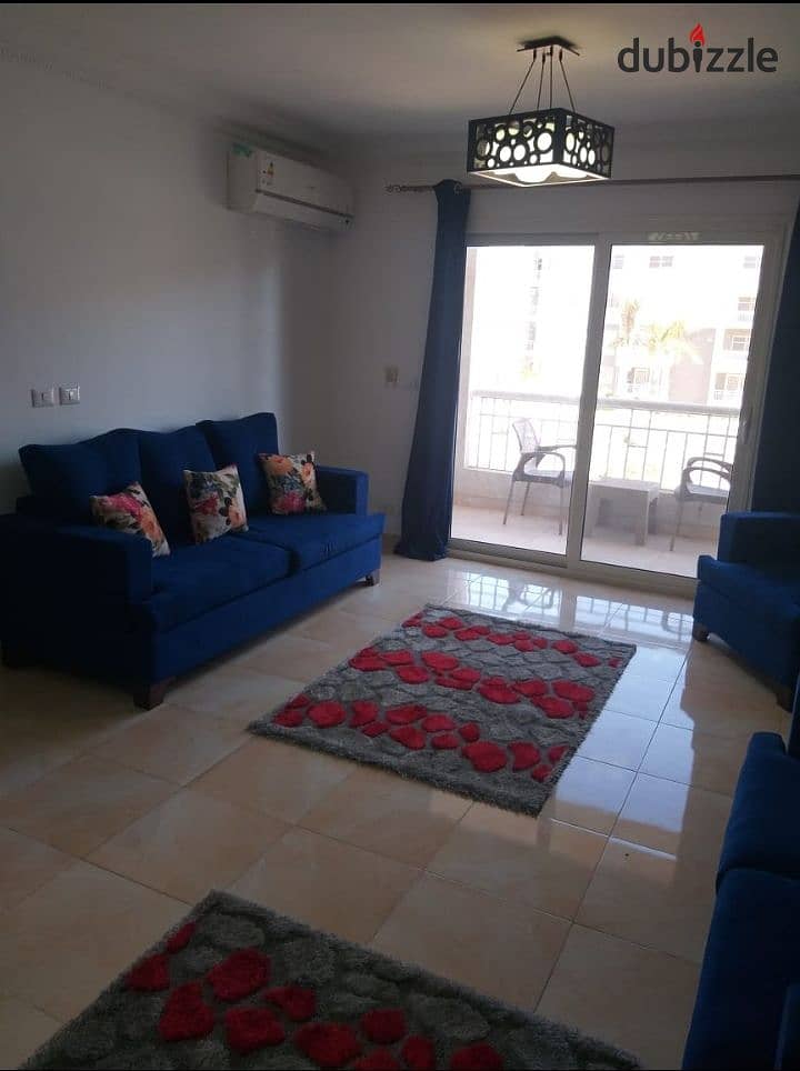 للايجار مفروش بمدينتي 116متر مكيفة بالكامل في B10 0