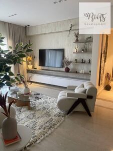 170,000 ج.م للايجار شقه مفروشه بالتكيفات فى ميفيدا التجمع الخامس For rent Fully furnished apartment with ACs in a prime location in Mivida, Fifth Settlement.
