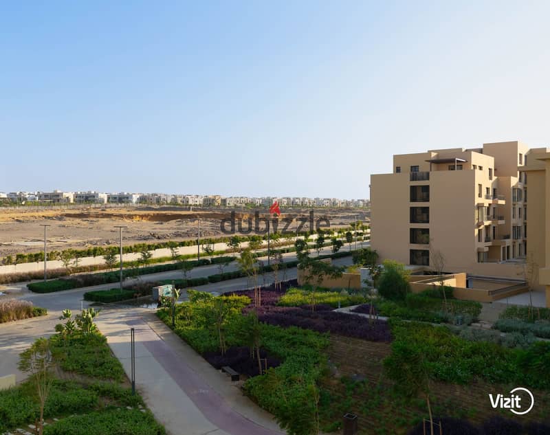 شقة مفروشه للايجار  اليومي في كمبوند O WEST بالسادس من اكتوبر للاسر و العائلات 0