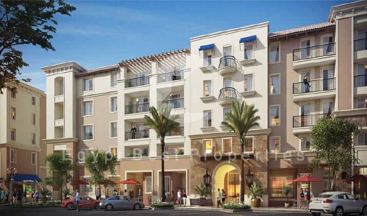 اقل من سعر الماركت امتلك شقة 3 غرف متشطبة بالكامل بالتكيفات والمطبخ في كمباوند ميفيدا من اعمار التجمع الخامس 0