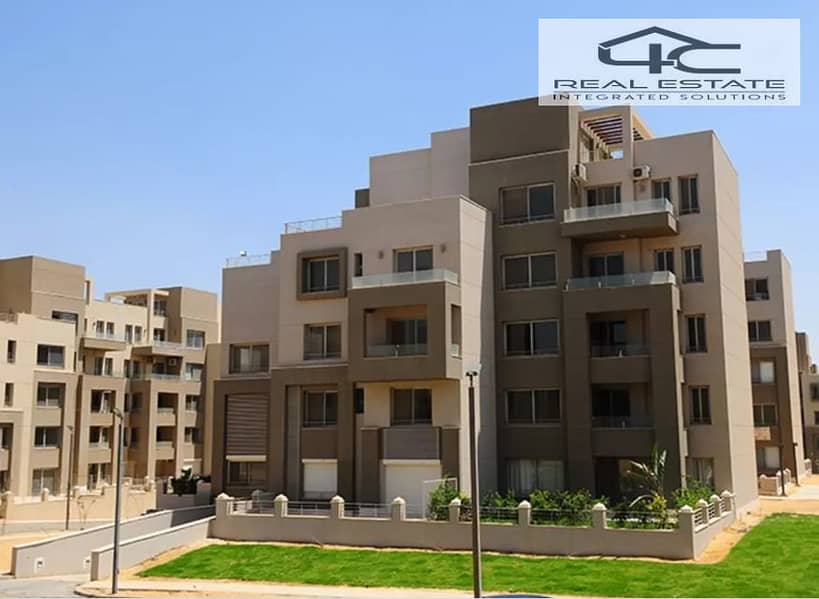 بنتهاوس متشطب بالكامل ومفروش بالاجهرة بالتكيفات جاهر للسكن في اميز لوكيشن واقل سعر في كمبوند فيلدج جيت بالم هيلزالتجمع الخامس village gate palm hills 0