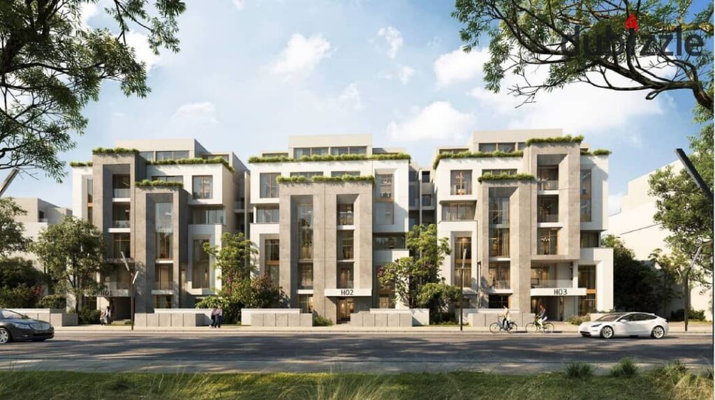 شقه للبيع 132متر بموقع مميز بيفرلي هيلز الشيخ زايد علي بعد دقايق من كل الخدمات 0