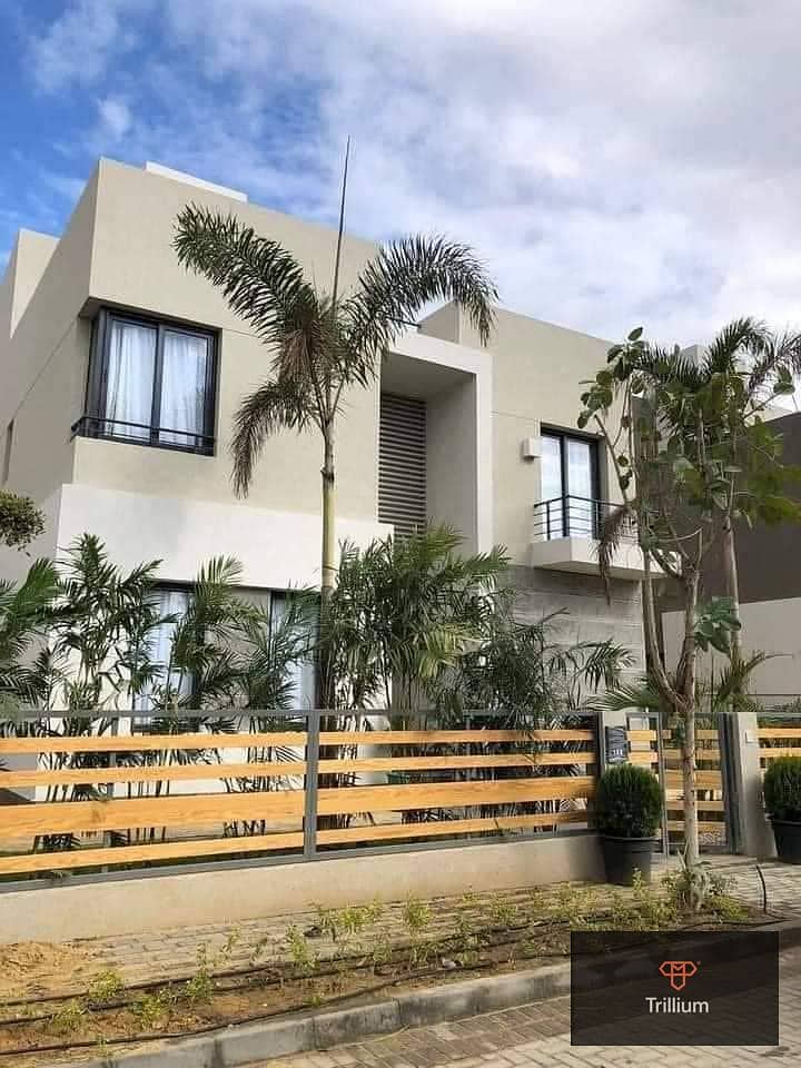 فيلا للبيع 258 م استلام فوري بالسعر القديم في كمبوند ذا كراون بالم هيلز 6 اكتوبر The Crown Palm Hills 0