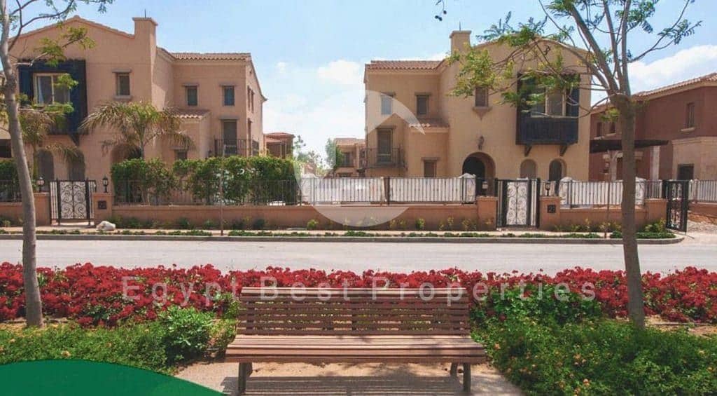 امتلك فيلا فخمة متشطبة بالكامل للبيع في كمباوند ميفيدا اعمار التجمع الخامس 0