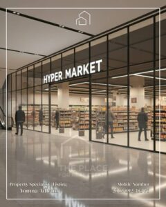 135,000,000 ج.م فرصة استثمارية محل بمساحة 976م – أكتوبر بالقرب من الشيخ زايد | سعر بعد الخصم | جاهز للتشغيل في اقرب وقت