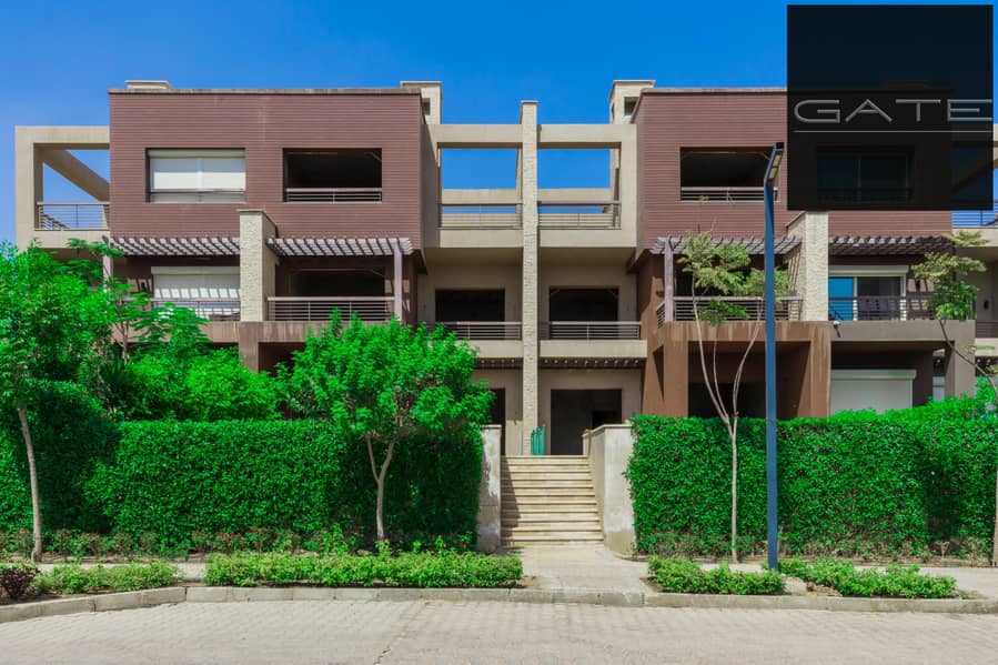 ريسيل - تاون هاوس متشطب بالتكييفات للبيع في كارنيل – نيو جيزة بموقع مميز وفيو مفتوح 0