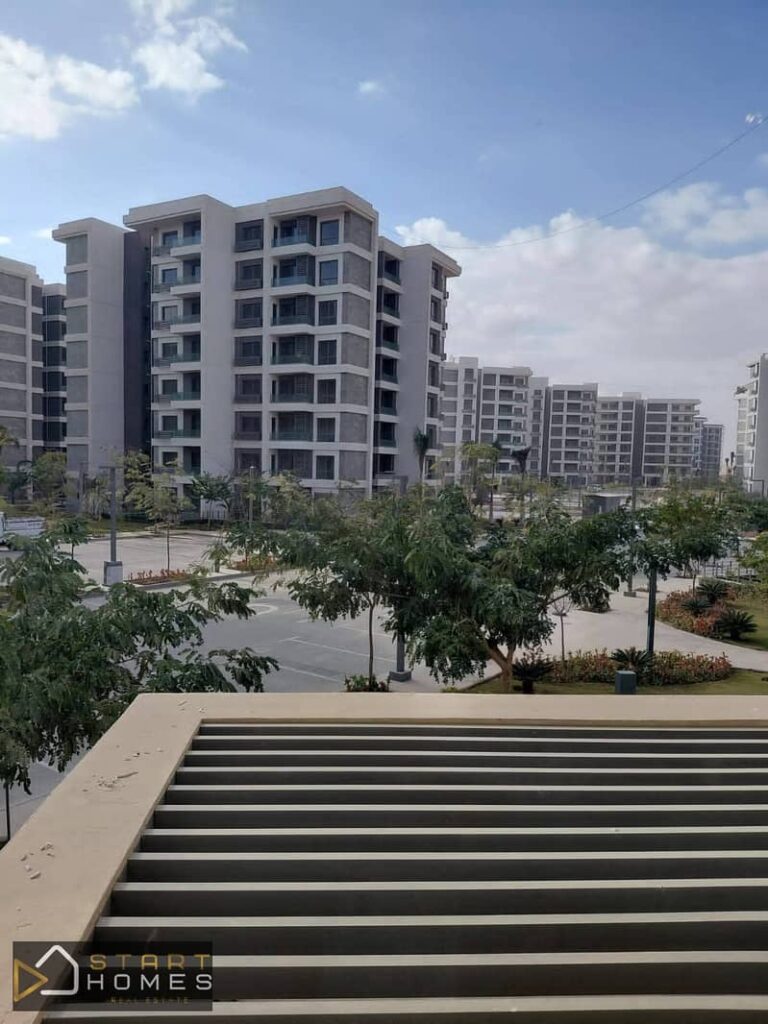 شقة للبيع في مدينه نور Smart City نموذج E مساحة 119 متر بإطلالة جاردن وبارك 0