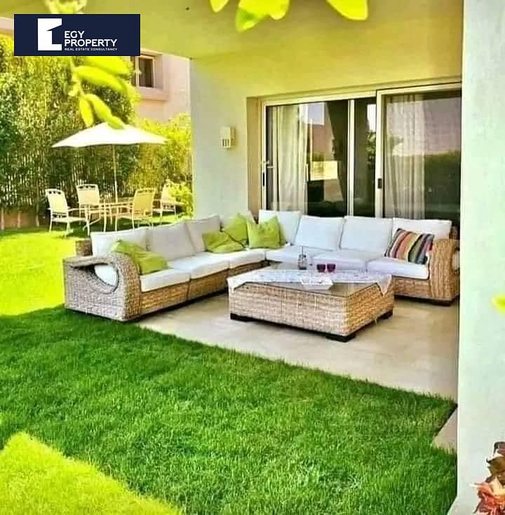 دوبلكس بحديقة خاصة بحري للبيع في  Palm Hills Village Katameya Gardens - القاهرة الجديدة 0