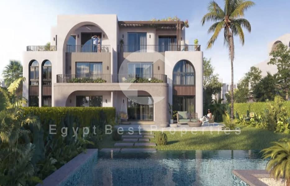 امتلك فيلا في منطقة أو-ويست بأقساط تصل إلى 10 سنوات - فيلا للبيع فى اكتوبر 0