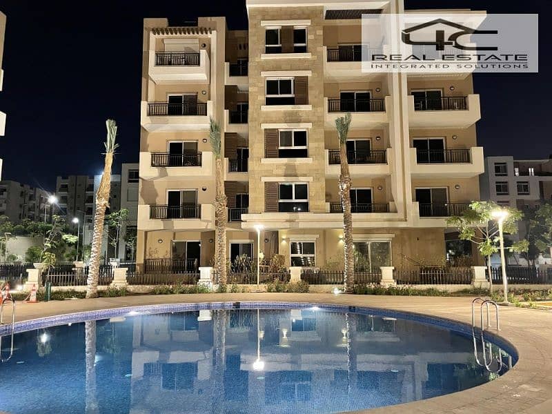 باقل سعر فى السوق استوديو لوفت بجاردن للبيع في تاج سيتي، 80 مترًا مربعًا، بمقدم وأقساط، موقع مميز جدًا،فيو لاند سكيب 0