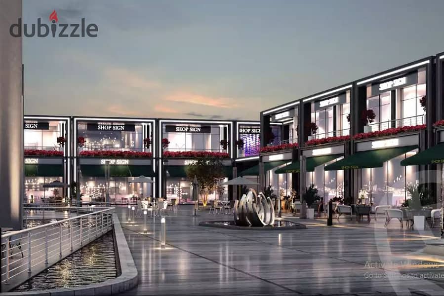 محل بمساحة خارجية على واصلة دهشور بجوار سينترادا مول 0