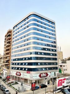 4,287,500 ج.م مكتب اداري للبيع 49 م على شارع الطيران الرئيسى امام مستشفى التأمين الصحى مباشرة