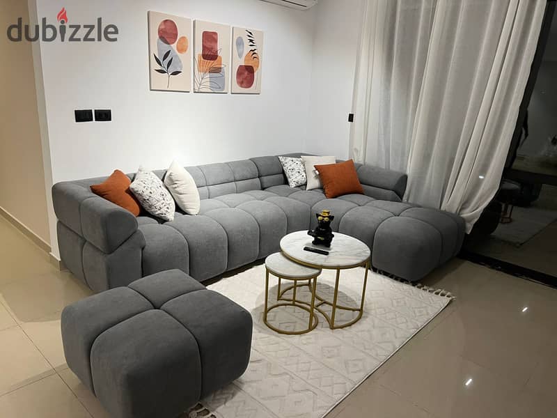 شقة للإيجارمفروش بالكامل كمبوند ايستاون 0