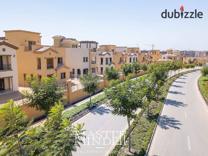 توين هاوس بموقع مميز واقل من سعر السوق استلام فوري للبيع فى ميفيدا التجمع الخامس من اعمار مصر 0