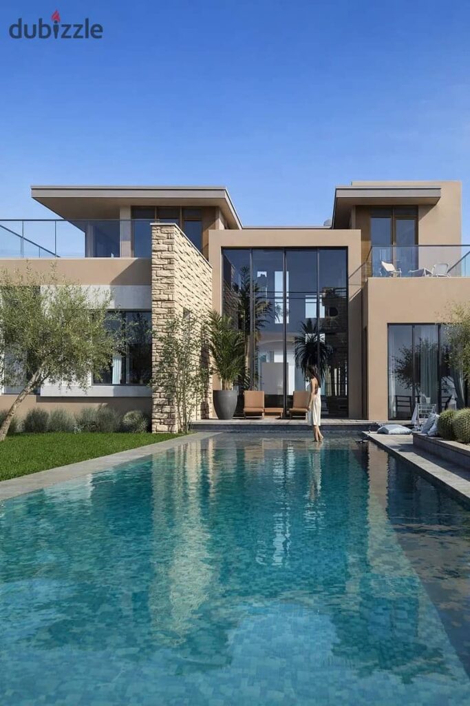 فيلا  للبيع في ذا استيت سوديك متشطبه  بالقرب من سوديك ويست و مطار سفنكس والمتحف المصري الكبير بجوار بيفلرلي هيلز شيخ زايد Sheikh Zayed 0