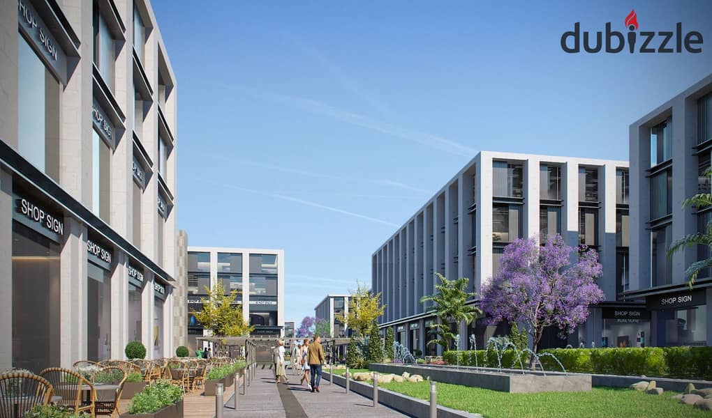 محل 200م دور ارضي للبيع في سبيس مول زايد سعر افتاحي 10 سنين تقسيط علي محور 26 يوليو مباشره بمقدم 10% 0