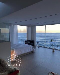 8,000,000 ج.م استلام فوري علي البحر شالية للبيع (ارضي+جاردن) في العين السخنة Ain Sokhna تشطيب سوبر لوكس موقع مميز قرية لافيستا 6 فيو مميز بحري صريح La Vista 6