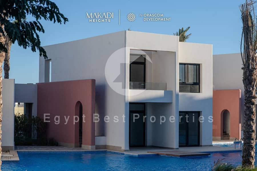 تاون هاوس متشطبه بالكامل دفع اولي 7 % اطلاله مفتوحه علي البحر 0