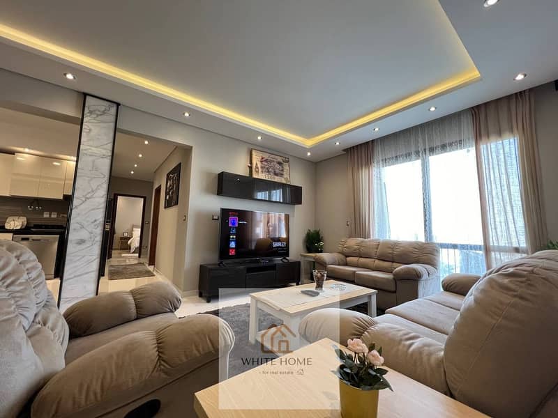 شقة مفروشه راقيه وسعر مميز في ايستاون للايجار 2 غرفه 2 حمام 0