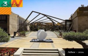 80,000 ج.م للبيع محل 100 متر امام مترو ماركت نص تشطيب في ووك اوف كايرو – WOC