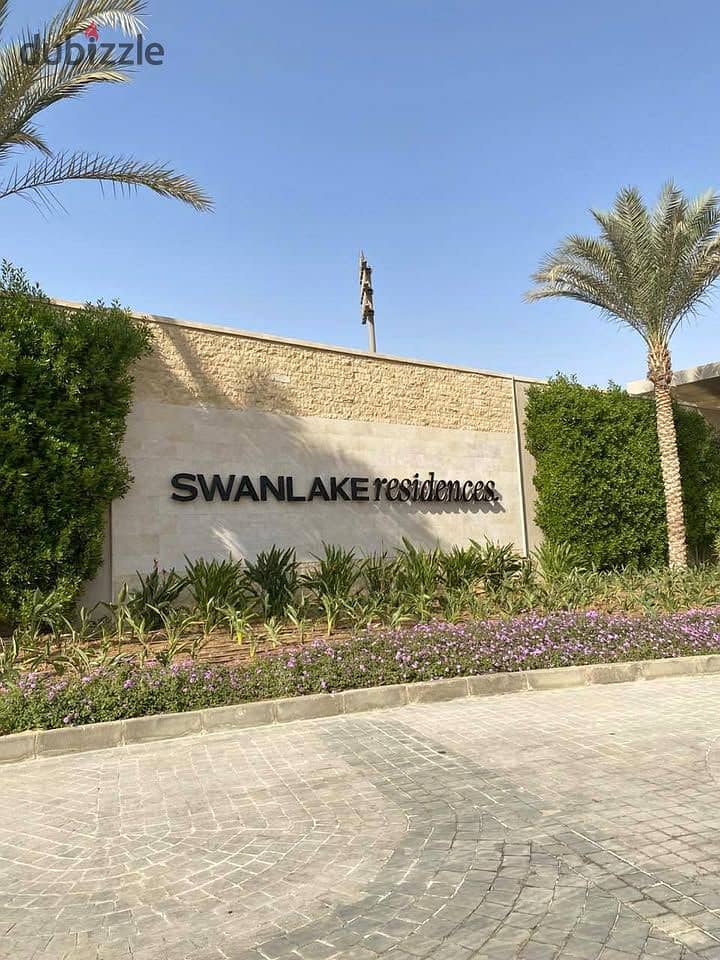 فيلا مستقله استلام فوري جاهزه علي السكن في كمبوند سوان ليك ريسدنزس للبيع بسعر اقل من سعر الشركه swan Lake 0