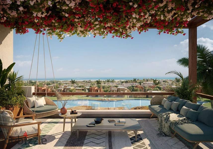 شاليه 3 غرف للبيع فيو مميز على البحر بقسط على 8 سنين استلام قريب بمقدم 10% 0