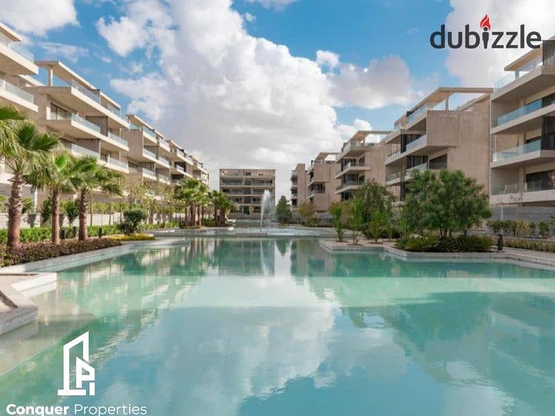 شقه للبيع في ليك فيو رزيدينس 2 دايركت علي البحيره 0