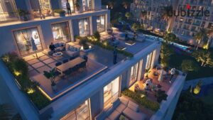 5,022,000 ج.م شقه 114 متر واجهه علي لاند سكيب قدام اب تاون كايرو ف المقطم