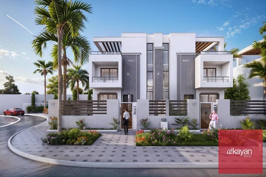 علي اطول فترت سداد . . توين هاوس للبيع في زايد الجديدة بكمبوند Park West 0