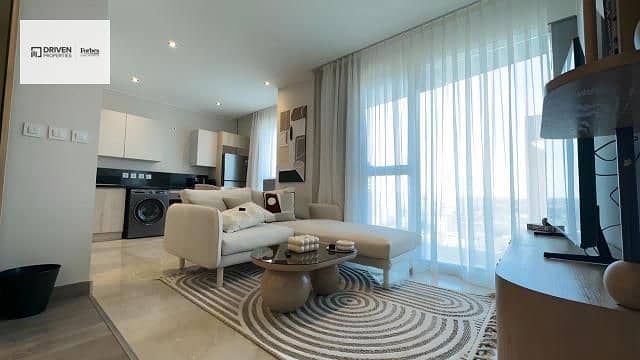 ستوديو مفروش بإطلالة الحديقة للإيجار أول سكن في أبراج زيد - زيد ويست الشيخ زايد الجيزة  بالقرب من بيفرلي هيلز وكمبوند ذا أدريس Zed Towers - Zed West 0